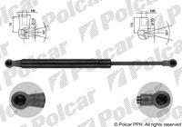 Купити 8022AB Polcar - Амортизатор кришки багажника і капоту