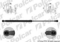 Купити 4324AS Polcar - Амортизатор кришки багажника і капоту
