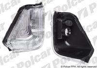 Купити 5065195E Polcar - Боковий покажчик повороту в дзеркалі лівий (білий, без патрона лампи), view max-