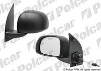 Купити 3003523M Polcar - Дзеркало зовнішнє права сторона управління механіч.  (проводки)  чорна кришка скло опукле FIAT PAND