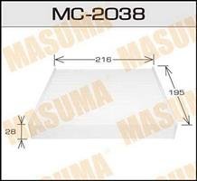 Купити MC-2038 Masuma Салонний фільтр  Highlander 3.5 4WD