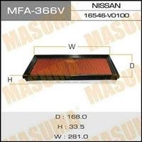 Купить MFA-366 Masuma Воздушный фильтр  Teana (2.0, 2.3, 2.5, 3.5)