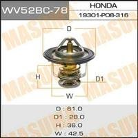 Купить WV52BC-78 Masuma Термостат  HR-V (1.6 16V, 1.6 16V 4WD)