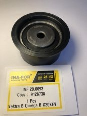 Купить INF 20.0093 INA-FOR - Отклоняющий ролик Opel 2.0 (27x52.5)  ;LADA 110 2.0 i
