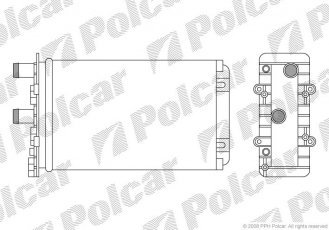 Купити 9566N8-4 Polcar - Радіатори обігріву