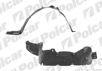 Купити 2728FL2 Polcar - Підкрилок ліва сторона ABS+PCV NISSAN PRIMERA (P10)  91-96 (ZJ)