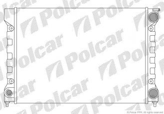 Купити 953408A2 Polcar - Радіатор охолодження