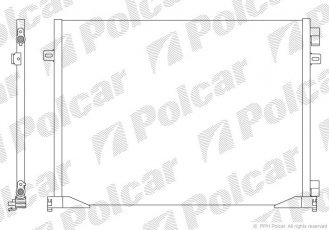 Радіатор кондиціонера 6027K8C3S Polcar фото 1