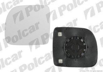 Купити 6060555M Polcar - Вклад дзеркала зовнішнього