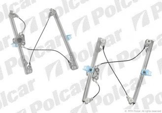 Купити 6012PSG6 Polcar - Склопідіймач електричний без електр.-