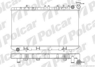Купити 2728081K Polcar - Радіатори охолодження