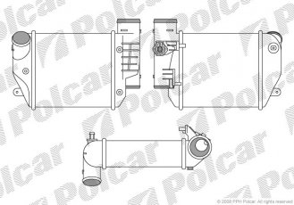 Купити 1338J81X Polcar - Радіатори повітря (Интеркулеры)