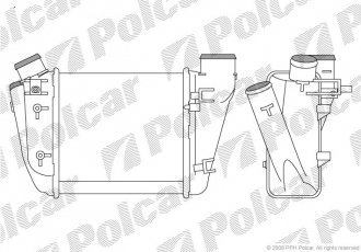 Купити 1325J83X Polcar - Радіатори повітря (Интеркулеры)