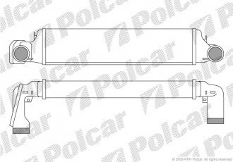 Купити 2008J81X Polcar - Радіатори повітря (Интеркулеры)