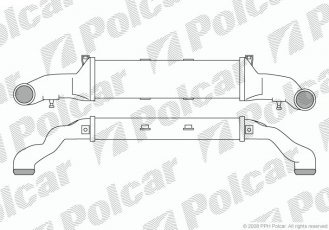 Купити 5002J81 Polcar - Радіатори повітря (Интеркулеры)