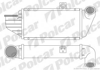 Купить 3206J81X Polcar - Радиаторы воздуха (Интеркулеры)