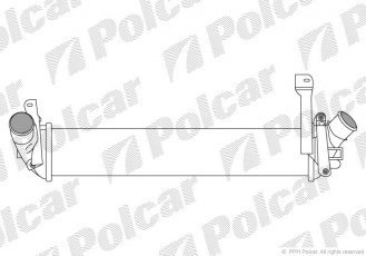 Радіатори повітря (Интеркулеры) 6060J8-2 Polcar фото 1