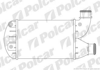 Купити 1402J8-1 Polcar - Радіатори повітря (Интеркулеры)