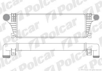 Купити 3050J8-1 Polcar - Радіатори повітря (Интеркулеры)