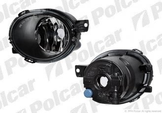 Купить 906529-V Polcar - Фара противотуманная передняя левая сторона VALEO с функцией доосвещения поворотов тип лампы=H8 ECE