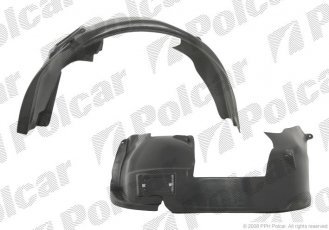 Купити 3024FP-1 Polcar - Підкрилок права сторона ABS+PCV FIAT PUNTO GRANDE (199)  0