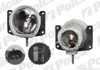 Купить 300629E Polcar - Передний противотуманный фонарь LINEA, 06.07-