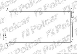 Купить 2748K8C1 Polcar - Радиаторы кондиционера