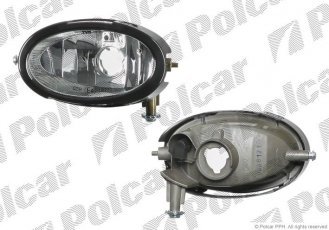 Купить 4541303E Polcar - Фара противотуманная передняя правая сторона TYC тип лампы=H11 без рамки ECE MAZDA 3 (BK)  10.03-07.0