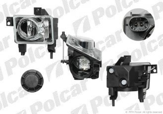 Купить 5519302E Polcar - Фара противотуманная передняя правая сторона TYC тип лампы=H3 ECE OPEL VECTRA C 09.05-09.08 (PJ)