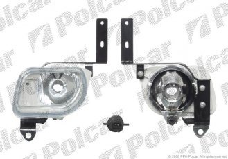 Купити 907030E Polcar - Фара протитуманна передня права сторона TYC тип лампи=H1 ECE/SAE VOLVO S70/V70/C70/CABRIO (LS/L