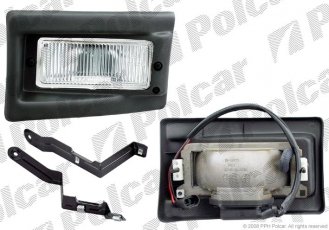 Купить 570230E Polcar - Фара противотуманная передняя правая сторона TYC в бампере тип лампы=H3 ECE PEUGEOT CITRO N FIAT (PJ 570230-E
