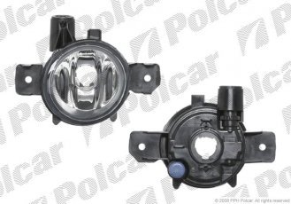 Купити 200129V Polcar - Фара протитуманна передня ліва сторона VALEO тип лампи=H11 з патронами ламп ECE BMW 1 (E81/E82/ 200129-V