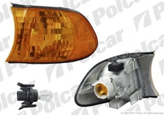 Купити 2022192E Polcar - Покажчик повороту передній ліва сторона жовтий ECE BMW 7 (E38)  04.94-12.01 (PJ)