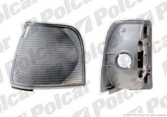 Купить 1315191E Polcar - Указатель поворота передний левая сторона TYC белый ECE AUDI 100 (C3)  + AVANT 10.82-11.90/200 9.83-12