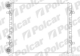 Радиаторы охлаждения 954108A1 Polcar фото 1