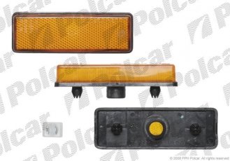 Купить 5701195X Polcar - Указатель поворота боковой обе стороны желтый с патронами ламп ECE PEUGEOT IVECO FIAT CITRO N (Q)