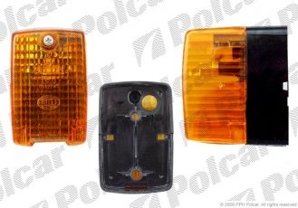 Купити 5053195H Polcar - Покажчик повороту боковий обидві боку HELLA жовтий ECE MERCEDES 207-410 77-95 (Q)