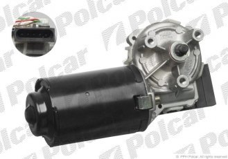 Моторчик склоочисника FIAT DOBLO (119/223) 01.01-12.05 (Q) 3040SWP2 Polcar фото 1