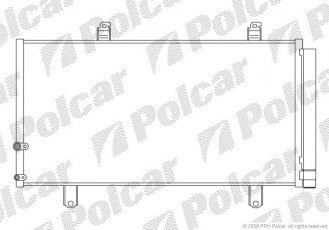 Купити 8138K8C1S Polcar - Радіатори кондиціонера 750 (704)  x380x18 A/A пайка З КПП=A AC=  (+)  TOYOTA CAMRY 06- 3456ccm 2GR-FE (PJ