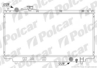 Купить 4507082 Polcar - Радиаторы охлаждения 450708-2