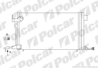Купити 2326K8C1S Polcar - Радіатори кондиціонера