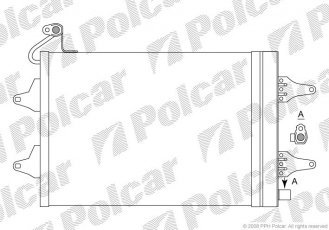 Купити 6913K8C1S Polcar - Радіатор кондиціонера
