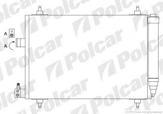 Радиаторы кондиционера 5748K8C1S Polcar фото 1