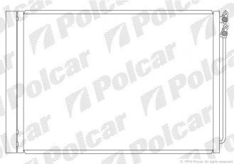 Купить 2025K8C1S Polcar - Радиатор кондиционера