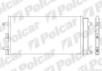 Купити 3041K8C1 Polcar - Радіатори кондиціонера