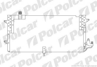 Купити 9547K8B2 Polcar - Радіатори кондиціонера