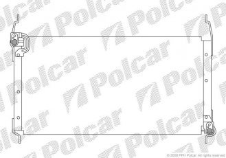 Радиаторы кондиционера 3018K8B1 Polcar фото 1