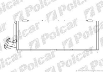 Купить 2404K8C3 Polcar - Радиаторы кондиционера