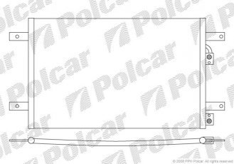 Купити 9550K8C2 Polcar - Радіатори кондиціонера