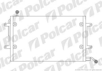 Купити 9538K8C1 Polcar - Радіатори кондиціонера